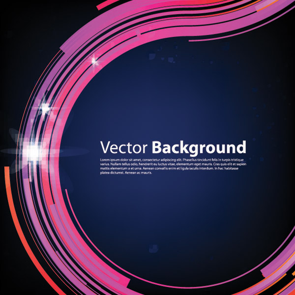 free vector Vector lines and a sense of symphony technology